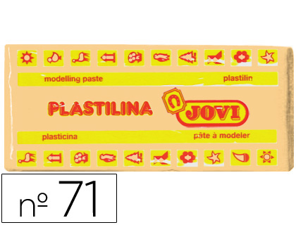 PLASTILINA JOVI 71 CARNE UNIDAD TAMAO MEDIANO